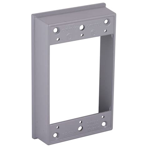 cast alloy electrical box extenders|electrical box extenders.